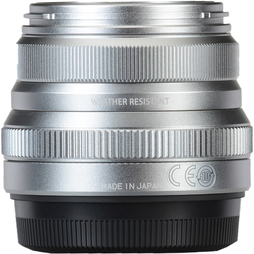 FUJIFILM XF 35mm f/2 R WR Lens (Silver) 16481880 B&H Photo Video