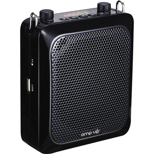 Portable microphone and sales speaker for presentations