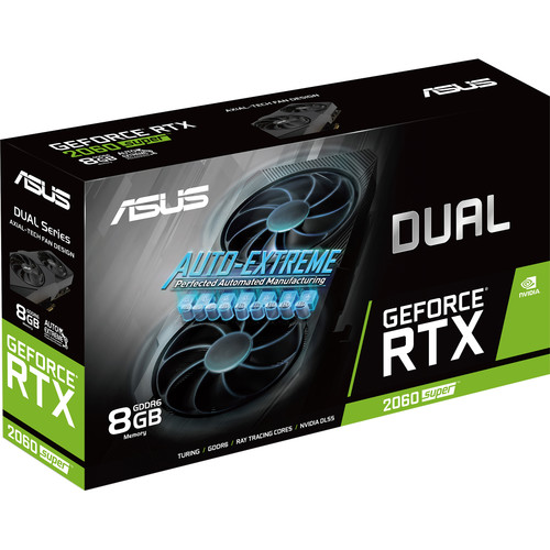 hage gradvist Rasende ASUS Dual GeForce RTX 2060 SUPER EVO DUAL-RTX2060S-8G-EVO B&H