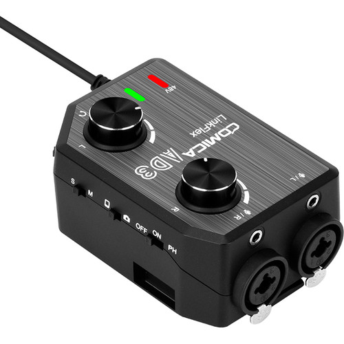 kredsløb vi Vag Comica Audio LINKFLEX AD3 Dual-Channel Audio Mixer LINKFLEX AD3