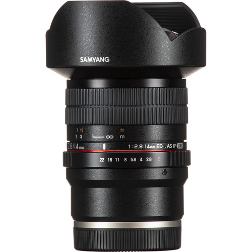 Samyang 14mm f/2.8 ED AS IF UMC Lens for Sony E Mount SY14M-E