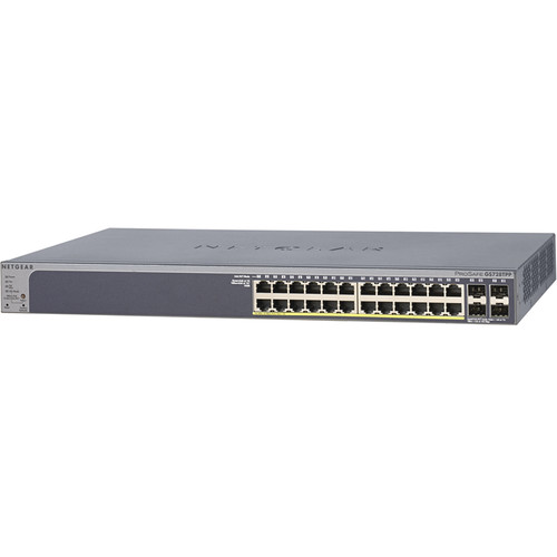 Netgear ProSAFE GS728TPP 24-Port Gigabit PoE+ Compliant Managed Switch with  SFP