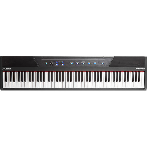 Alesis Recital Pro - Digital Piano Keyboard with adjustable keyboard stand