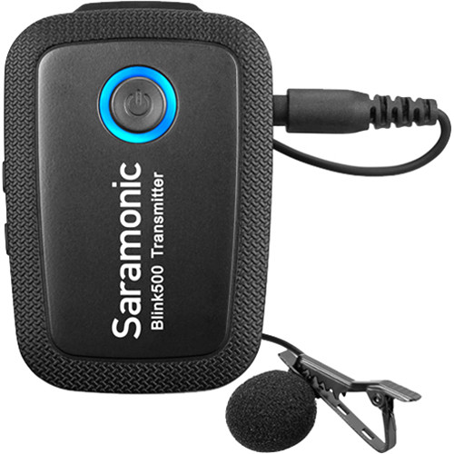 2.4GHz Wireless Microphone System for iOS Device,Saramonic Blink500 B3 Dual-Channel Lavalier Mic with MFi Certified Apple Lightning Connector for iPhone iOS Device for YouTube Facebook Live Vlogging