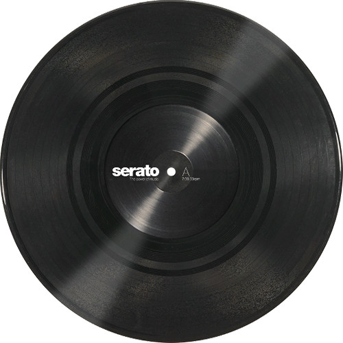 Serato 10 Control Vinyl (Pair, Black)