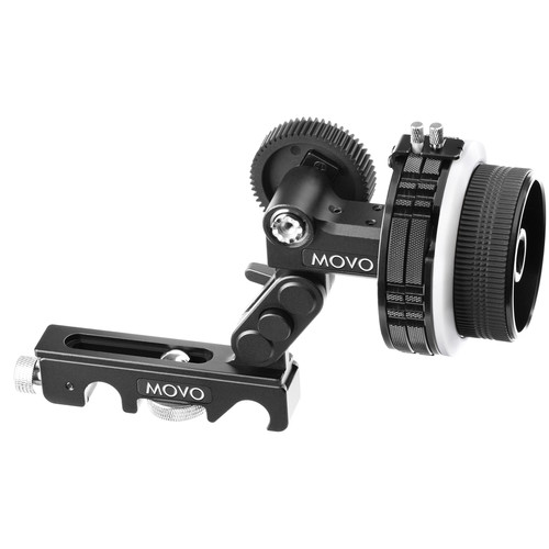 Movo Photo FX2 Follow Focus System with 3 Lens Gear Rings