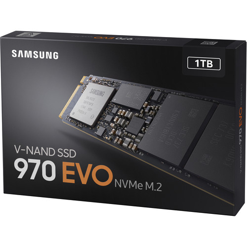 Samsung 1TB 970 EVO NVMe M.2 Internal SSD