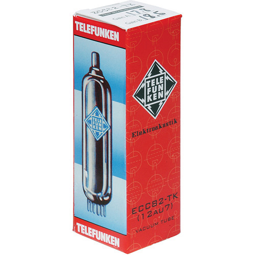 Telefunken ECC82-TK/12AU7 Black Diamond Series Vacuum Tubes (Matched Set of  4)