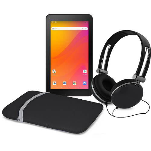 Ematic 7" EGQ378 16GB Tablet Bundle (Wi-Fi, Black)