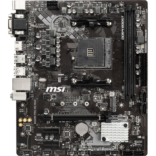 Msi B450m Pro M2 Max Am4 Micro Atx Motherboard B450m Pro M2 Max