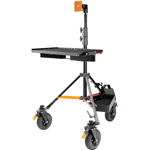 Backstage Equipment C-Stand Mini Cart (Black Hammertone)