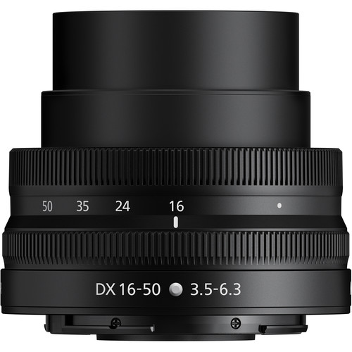 Nikon NIKKOR Z DX 16-50mm f/3.5-6.3 VR Lens (Black) 20084 B&H