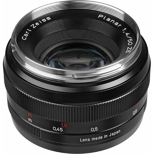 ZEISS Planar T* 50mm f/1.4 ZE Lens for Canon EF 1677-817 B&H