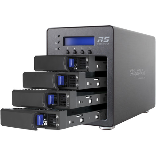 SSD6540M by HighPoint - NVMe | Turbo RAID | 4 x M.2 NVMe SSD Bays