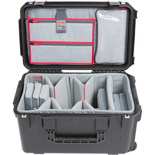 SKB iSeries 2213-12 Case with Think Tank Video Dividers & Lid Organizer  (Black)