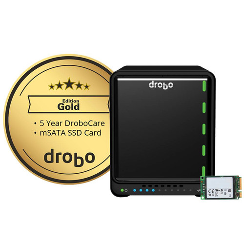 Drobo 5D3 40TB 5-Bay Thunderbolt 3 Array DRDR6A21-G40TB B&H