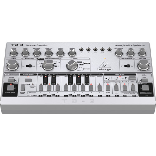 Behringer TD-3-SR Bass Line Synthesizer Analog Synthesizer Sequencer VCO VCF VCA