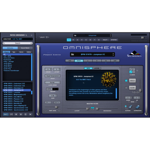 ILIO The Mint - Patch Library for Omnisphere 2 (Download)