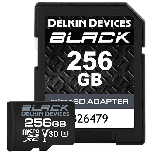 Delkin MicroSD 256 GB Advantage UHS-I 660X Memory Card