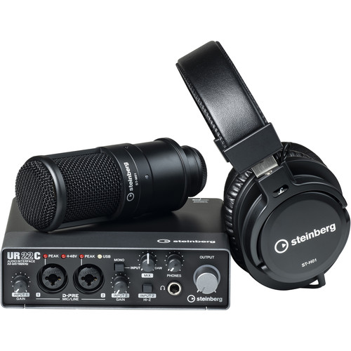 Steinberg UR22C Recording Pack with 2x2 USB Gen 3.1 UR22C RP B&H
