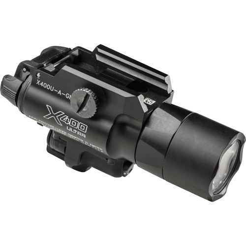 SureFire X400-A-RD Ultra LED Weapon Light with Red X400U-A-RD