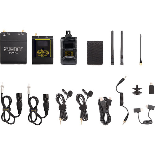 Used Deity Microphones Deity Connect Interview Kit DDCHDTXKITUS