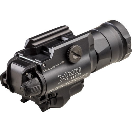 SureFire X400UH-A-RD Ultra LED Weaponlight with Red X400UH-A-RD