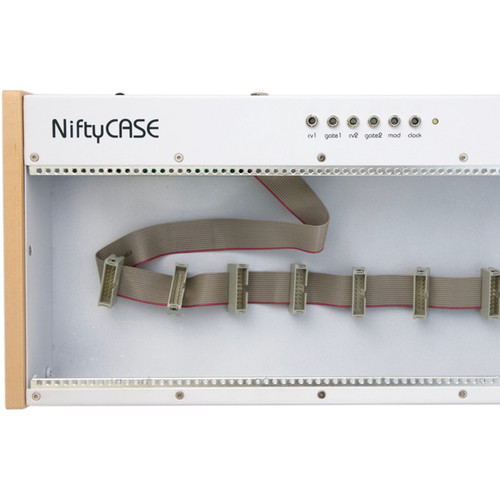 Cre8audio NiftyCASE Powered Eurorack Case with MIDI to CV