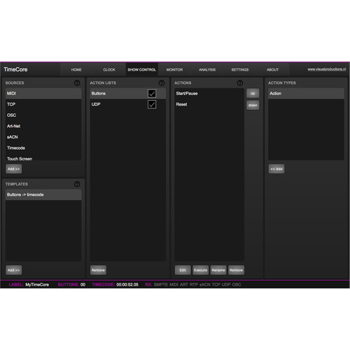 Visual Productions TimeCore Timecode TIMECORE B&H Photo Video