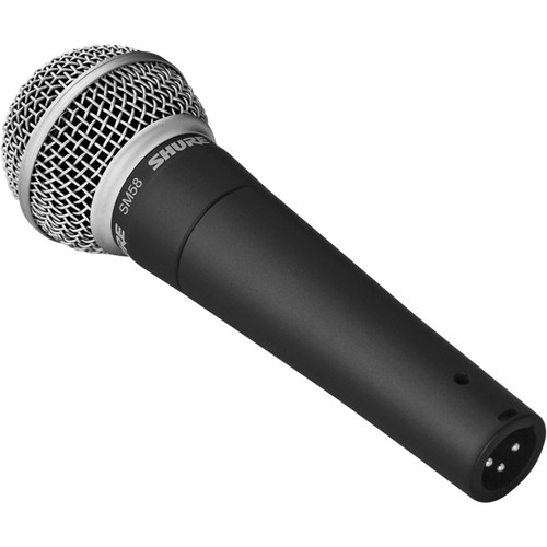 Shure SM57-LC Dynamic Instrument Microphone with Mic Cable and Includes  Stand Adapter, Zippered Carrying Case