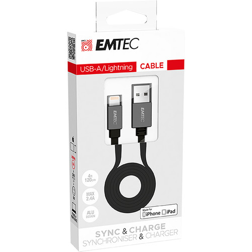 EMTEC T700A USB Type-A to Lightning Charge & Sync ECCHAT700AP