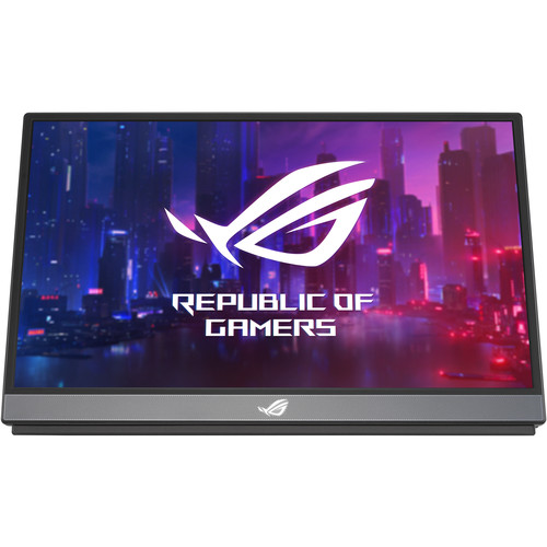 ASUS ROG Strix 17.3 1080P Monitor portátil para juegos (XG17AHPE) - FHD,  IPS, 240Hz, sincronización adaptativa, batería incorporada, funda