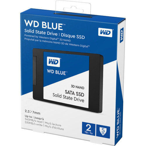 WD 2TB Blue NAND SATA III 2.5" Internal SSD