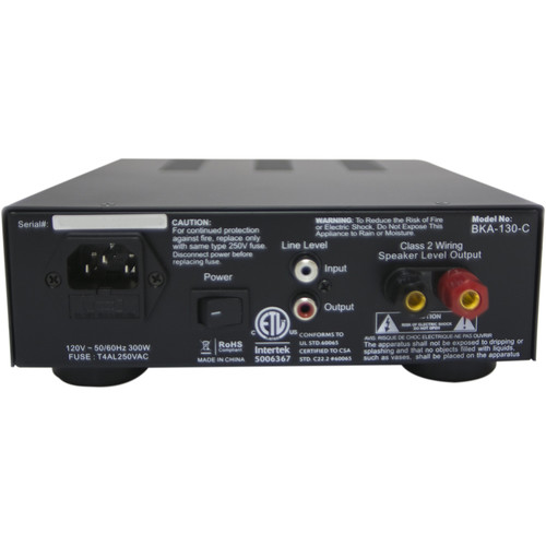 ButtKicker BKA-130-C Mini Power Amplifier BKA-130-C B&H Photo