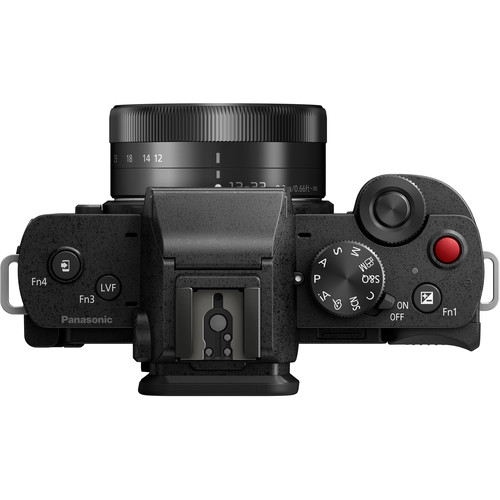 Cámara digital sin espejo Panasonic Lumix DC-G100 con lente de 12-32 mm
