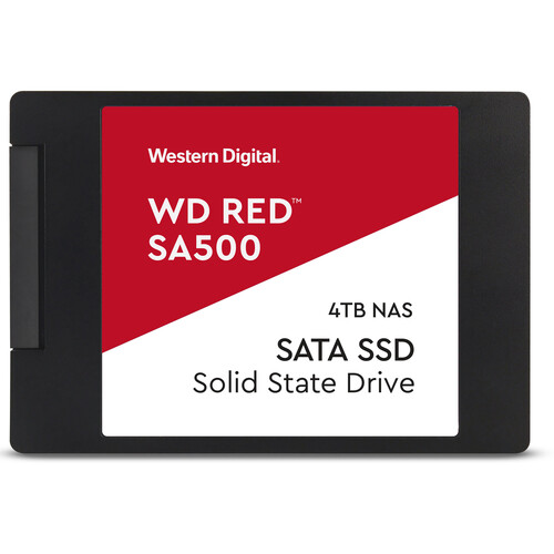 WD 4TB Red SA500 SATA III 2.5 Internal NAS SSD WDS400T1R0A B&H