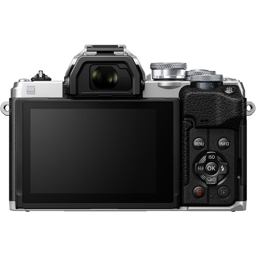 Olympus OM-D E-M10 Mark IV Mirrorless Camera (Silver)