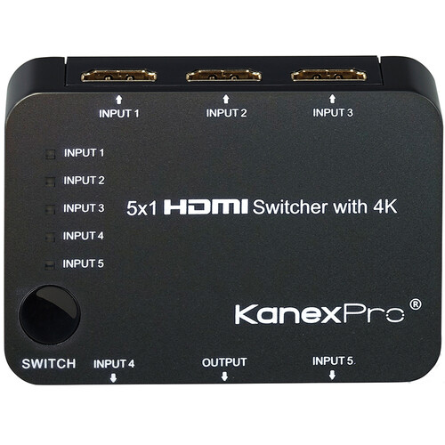 Startech : SWITCH VIDEO HDMI AUTOMATIQUE A 4 PORTS (4X1) - 4K
