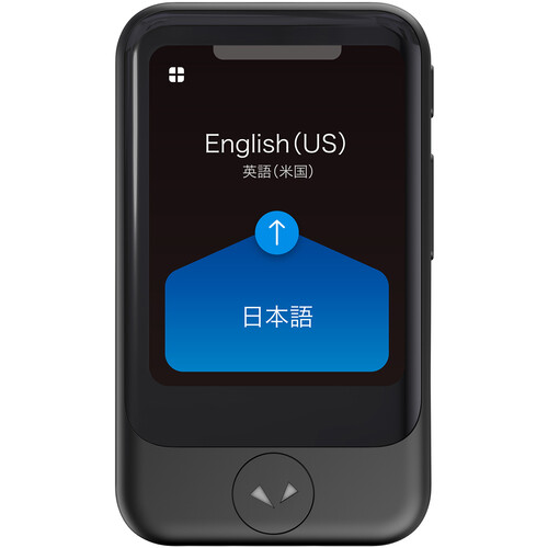 Pocketalk S Portable Voice Translator (Black) 282300 B&H Photo