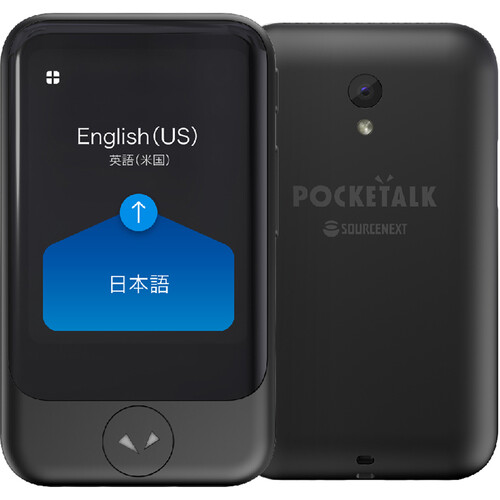 Pocketalk S Portable Voice Translator (Black) 282300 B&H Photo