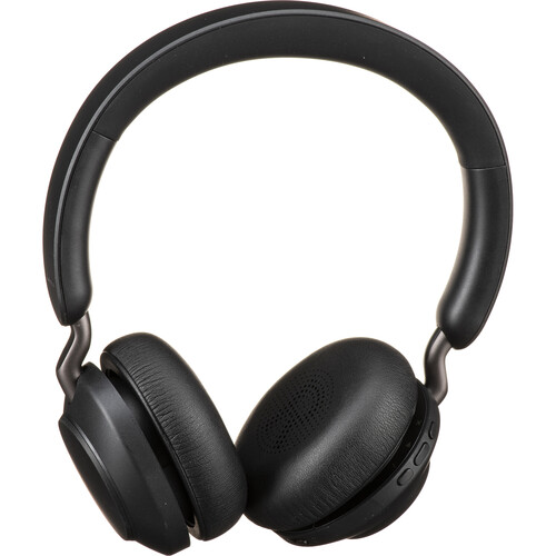 Jabra Evolve2 65 MS Wireless Headphones with Link380c, Stereo, Black