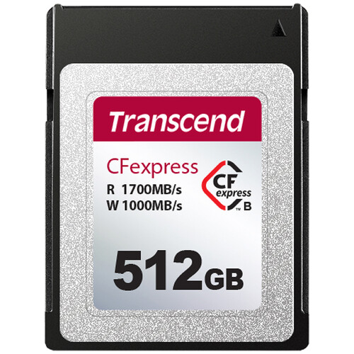 Transcend 512GB CFexpress 820 Type B Memory Card