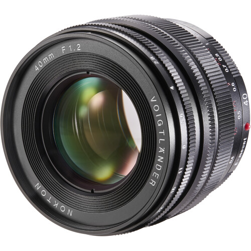 Voigtlander Nokton 40mm f/1.2 Aspherical SE Lens (Sony E) BA342D