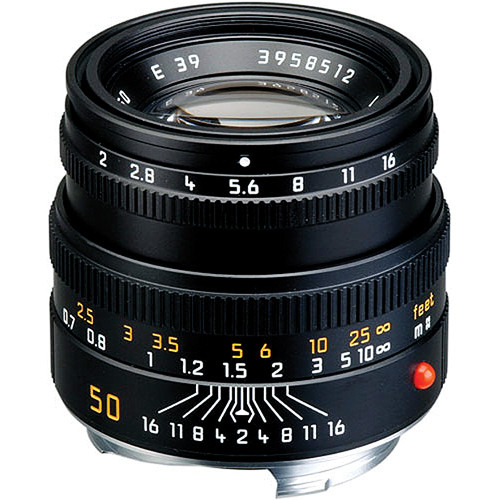 Leica Summicron-M 50mm f/2 Lens (Made in Portugal) 11719 B&H