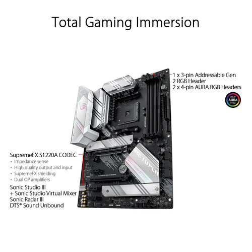 ASUS ROG Strix B550-A Gaming AM4 ATX ROG STRIX B550-A GAMING B&H