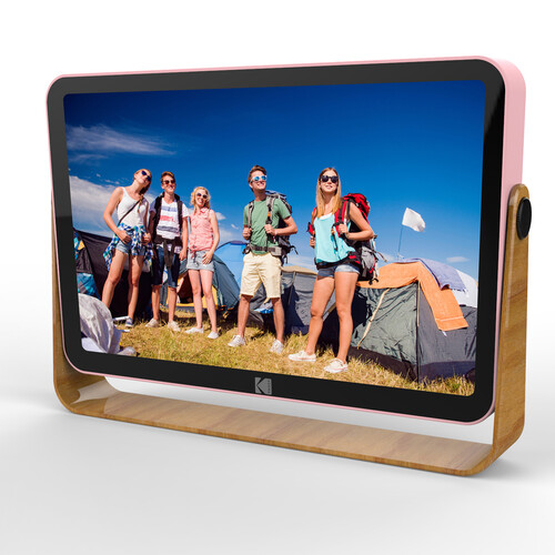 Kodak 10 Digital Picture Frame with Wi-Fi and Multi-Touch Display (Pink)