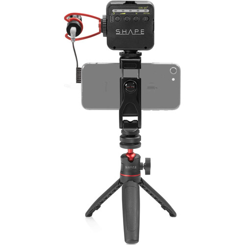 SHAPE Friction Smartphone Clamp with Tripod & Cold Shoe Mount