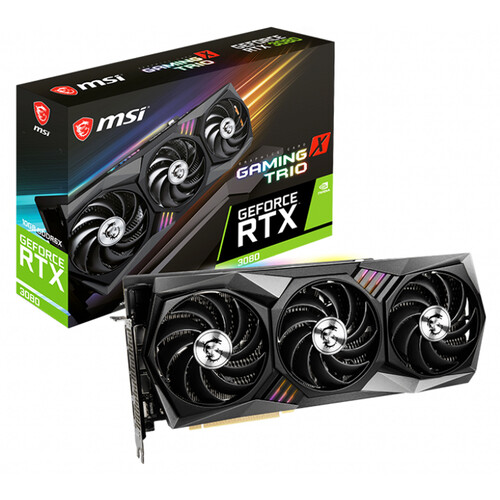 MSI GeForce RTX 3080 GAMING X TRIO 10G Graphics Card