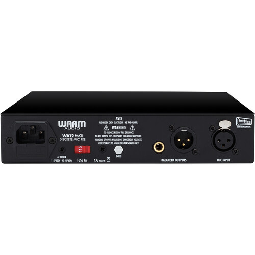 再入荷 WARM AUDIO / WA12 MKII Black マイクプリアンプ | www