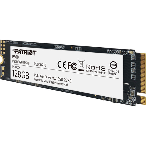 Patriot 128GB M.2 2280 PCIe SSD P300P128GM28